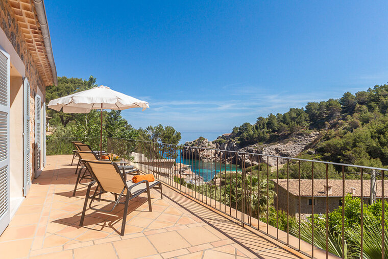 Cala Deia Villa, Deia terrace